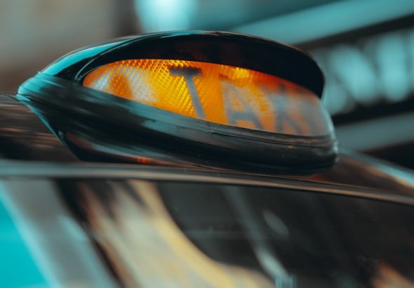 black car on road during daytime